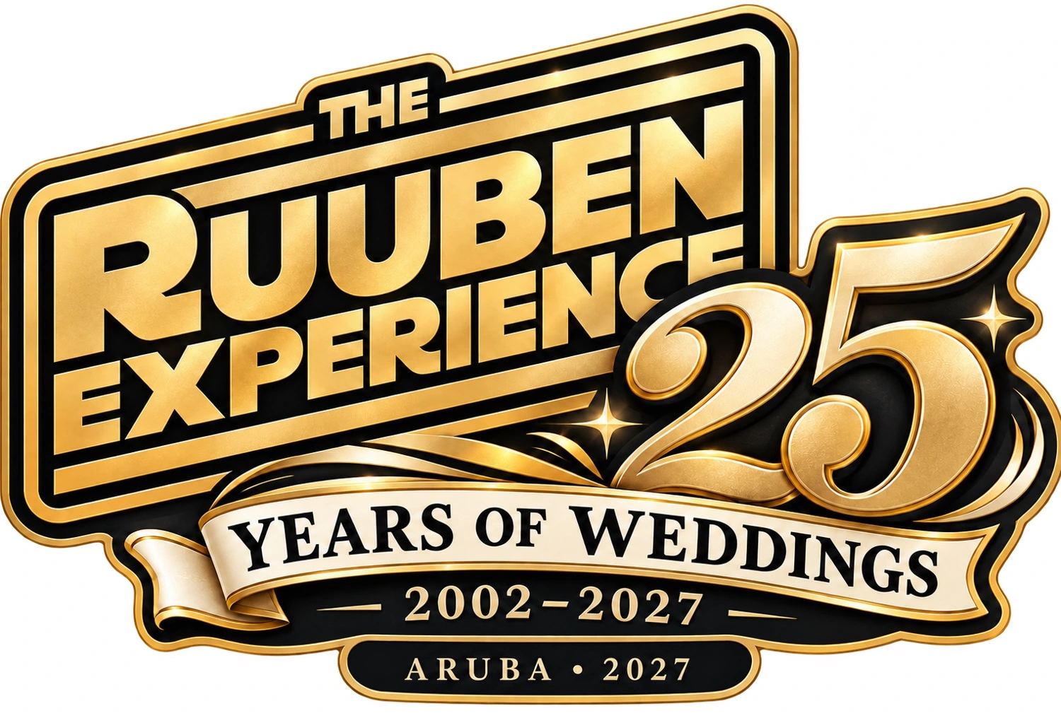 The Ruuben Experience 25 Years of Weddings, 2002–2027, Aruba 2027